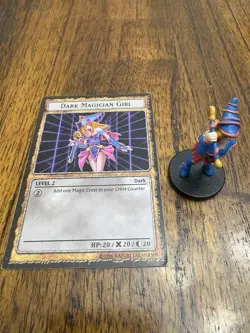 Yu-Gi-Oh Dungeon Dice Monsters Dark Magician Girl Figure - Image 1