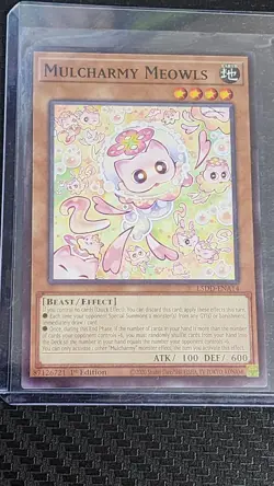 Yugioh Mulcharmy Meowls L5DD-ENA14 Common 1st Edition Legendary 5D's NM - Image 1