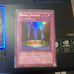 Yu-Gi-Oh! Magic Jammer MRD-128 Ultra Rare Unlimited Holo NM - Image 1