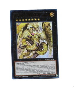 Yugioh Yu-Gi-Oh! Divine Golden Shadow Dragon Dragluxion MZTM-EN014 1st edition - Image 1
