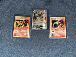 Vintage Charizard Pokemon Cards Lot - XY Evolutions, Japanese Team Rocket - Image 1