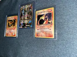 Vintage Charizard Pokemon Cards Lot - XY Evolutions, Japanese Team Rocket - Image 3