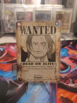One Piece CCG Shanks Treasure & Wanted Poster 2 Card Bunle - Image 3