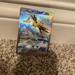 Pokemon TCG Zapdos EX Scarlet & Violet 151 Card 202/165 - Image 3