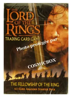 deck LORD of the RINGS starter FELLOWSHIP of RING ARAGORN 63 cards cartes NEW - Image 1