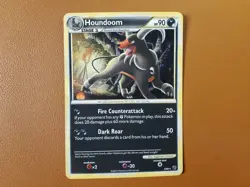 Houndoom 5/90 Holo Rare NM 2010 Pokemon HGSS Undaunted TCG Card - Image 1