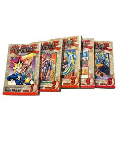 Yugioh Duelist Book Lot 1-5 Good Condition Card Game Comic Tv Series - Image 1