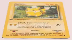 Pikachu 60/64 (1999) 1st Edition Jungle Set Common Pokemon Card - Image 3