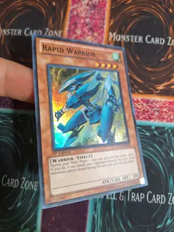 Yu-Gi-Oh! Rapid Warrior 5DS3-EN004 Super Rare 1st Edition Near Mint - Image 2