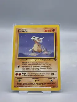 Pokemon Base Set Jungle Cubone #50/64 Jungle Common Pokemon 1999 TCG Card - Image 1