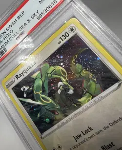 PSA 9 MINT Rayquaza SWSH BLACK STAR PROMOS #029 SEA SKY BOX Pokemon Card - Image 4