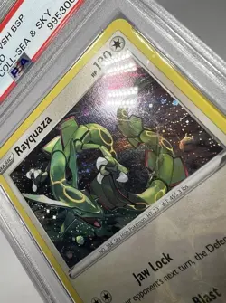 PSA 9 MINT Rayquaza SWSH BLACK STAR PROMOS #029 SEA SKY BOX Pokemon Card - Image 5