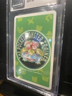 1996 Pokemon Green Playing Card #061 Poliwhirl 3 of Hearts PSA💎CGC 10💎 - Image 4