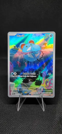 Pokemon TCG 204/193 Marill Paldea Evolved Pokemon card - Image 1