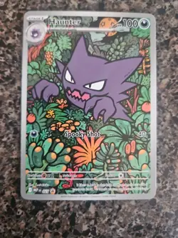 Pokemon Haunter MEP/027 Promo Card Mega Gengar Deck 2025 NM Pack Fresh - Image 1