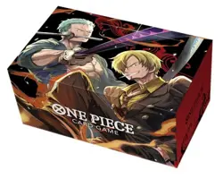 BANDAI ONE PIECE Card Game Official Storage Box Zoro & Sanji - Image 1