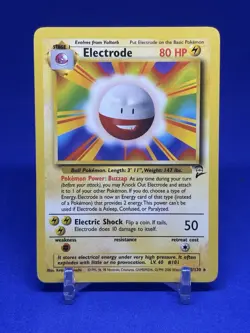 Electrode 25/130 Pokemon Base Set 2 Card Vintage 2000 - Image 1