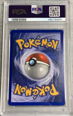 Pokemon Card Hitmonchan Rare Holo PSA 8 NM-Mint, Base Set #7, WOTC 1999 - Image 2