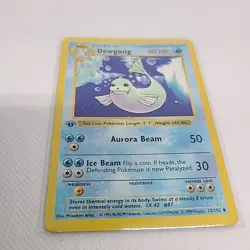 Dewgong 25/102 Base Set (Shadowless) Regular 1st Edition Card Never Played ￼ - Image 3