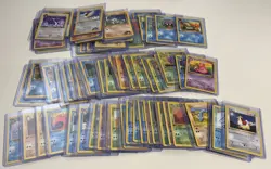 100+ COMMON & UNCOMMON 1ST EDITION VINTAGE POKEMON CARDS - Image 1
