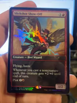 Slickshot Show-Off - Foil - MTG Store Championship - NM/M Never Played!! - Image 1