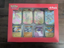2 Boxes Pokemon 4 Mini Tins + 4 Promo Cards Bundle 151 SAMS CLUB EXCLUSIVE NIB - Image 2