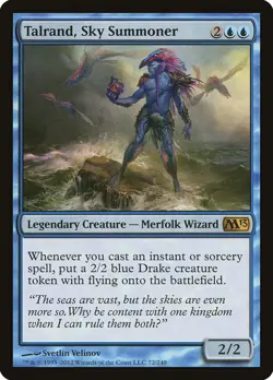 Talrand, Sky Summoner M13 Mtg Magic English NM - Image 1