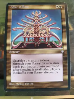 Altar of Bone - Ice Age - Magic The Gathering Card - MTG - Image 1
