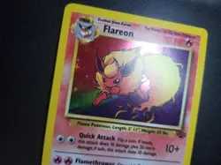 Flareon 3/64 Pokemon Jungle Unlimited Holo Rare - Image 4