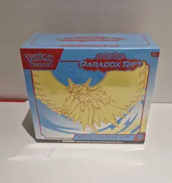 Pokemon Paradox Rift Elite Trainer Box ETB Roaring Moon Scarlet & Violet Sealed - Image 1