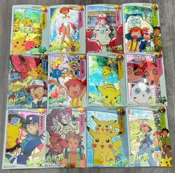 Pokemon Vintage Pocket Monsters Vending HOLO Prism Sticker 1999 Bandai Nintendo - Image 1