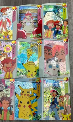 Pokemon Vintage Pocket Monsters Vending HOLO Prism Sticker 1999 Bandai Nintendo - Image 3