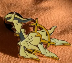 Official Pokemon Arceus White Mythical Collection 2016 Collectors Enamel Pin TCG - Image 5