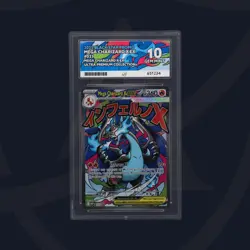 Pokemon TCG Mega Charizard X Ex MEP 023 UPC promo - ACE 10 - Image 5