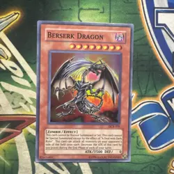 Yugioh! Berserk Dragon DCR-019 Super Rare Unlimited NM - Image 1