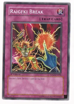 Raigeki Break 5DS2-EN036 Yu-Gi-Oh! 5D's 1st Edition - Image 1
