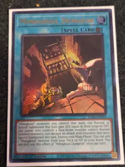 Yugioh Mimighoul Dungeon INFO-EN094 Ultra Rare 1st Ed NM - Image 1
