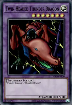 Twin-Headed Thunder Dragon - Super Rare MRD-EN120 - NM - YuGiOh - Image 1