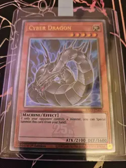 Yu-Gi-Oh! Cyber Dragon RA03-EN155 Quarter Century Rare 1st Edition NM - Image 4