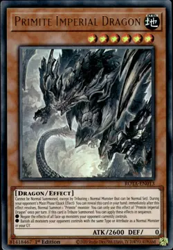 Primite Imperial Dragon - Ultra Rare 1st Edition ROTA-EN013 - LP - YuGiOh - Image 1