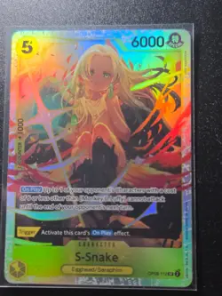 S-Snake OP08-112 One Piece Card Game Two Legends Holo Card in English - Image 1