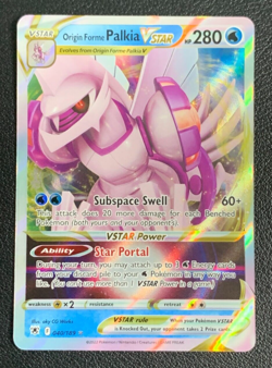 Origin Forme Palkia VSTAR 040/189 Astral Radiance Ultra Rare Pokemon TCG Card NM - Image 1