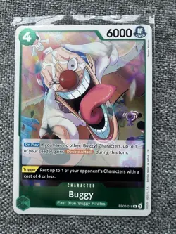 Buggy EB02-018 R Anime 25th Collection ONE PIECE Card Game Playset English - Image 1