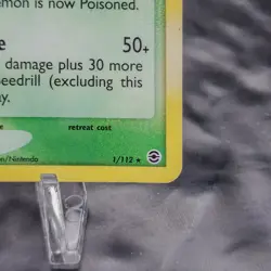 Beedrill 1/112 FireRed+LeafGreen Rev Holo Pokemon TCG Ultra Rare Card 2004?? - Image 5