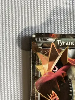Pokemon Tyrantrum EX Card Black Star Promo XY70, w/ Sleeve - Image 4