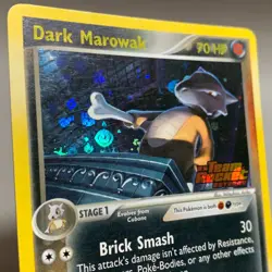 Dark Marowak 7/109 EX Team Rocket Returns REVERSE HOLO RARE Pokemon Card 2004 LP - Image 4