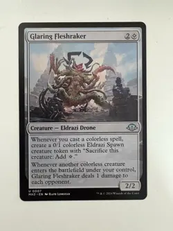 Glaring Fleshraker MTG Magic the Gathering Card NM Near Mint MH3 - Image 1
