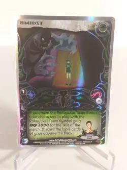 Yu Yu Hakusho TCG CCG Amidst C75 1st Edition Exile Card - Image 1