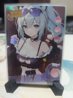 Honkai Star Rail - Silver Wolf - Peach Party Goddess Story - Waifu Card Ccg - Image 1