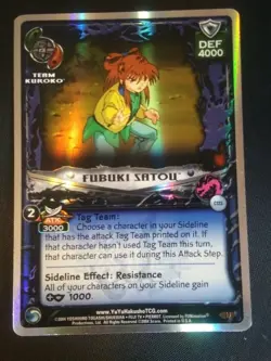 Yu Yu Hakusho TCG CCG Fubuki Satou C123 1st Edition Foil Exile Foil Card - Image 1
